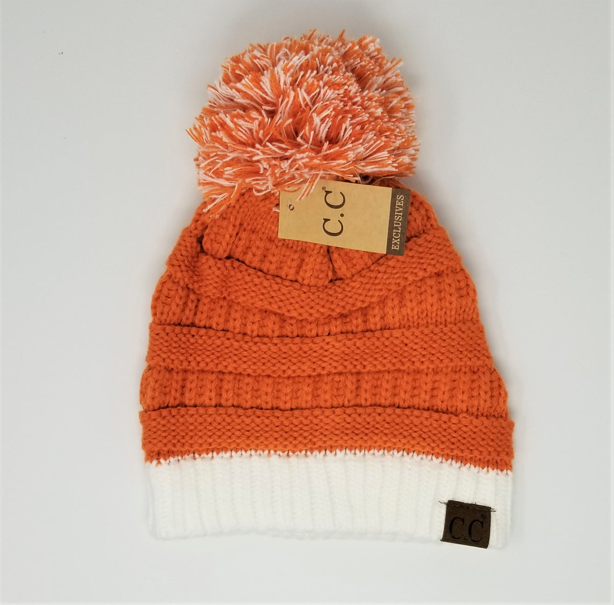Schrader Pom Beanie | Vintage Orange Multi – Nixon US