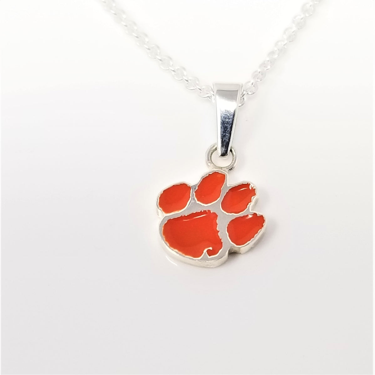 Clemson tiger paw necklace deals