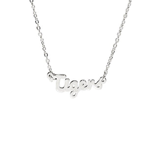 Clemson Tigers Script Necklace