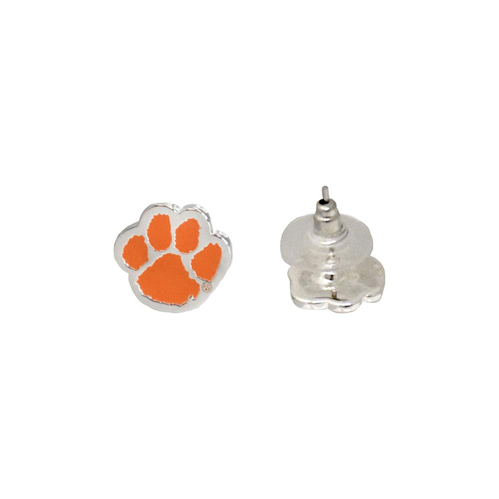 Clemson Post Earrings