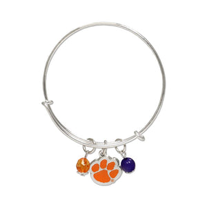 Clemson Bangle Bracelet