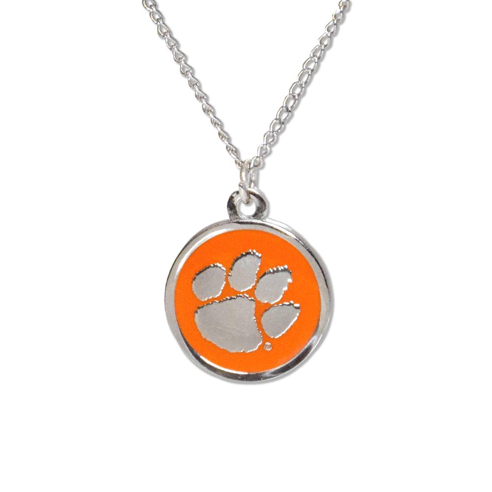 Clemson Cutout Necklace