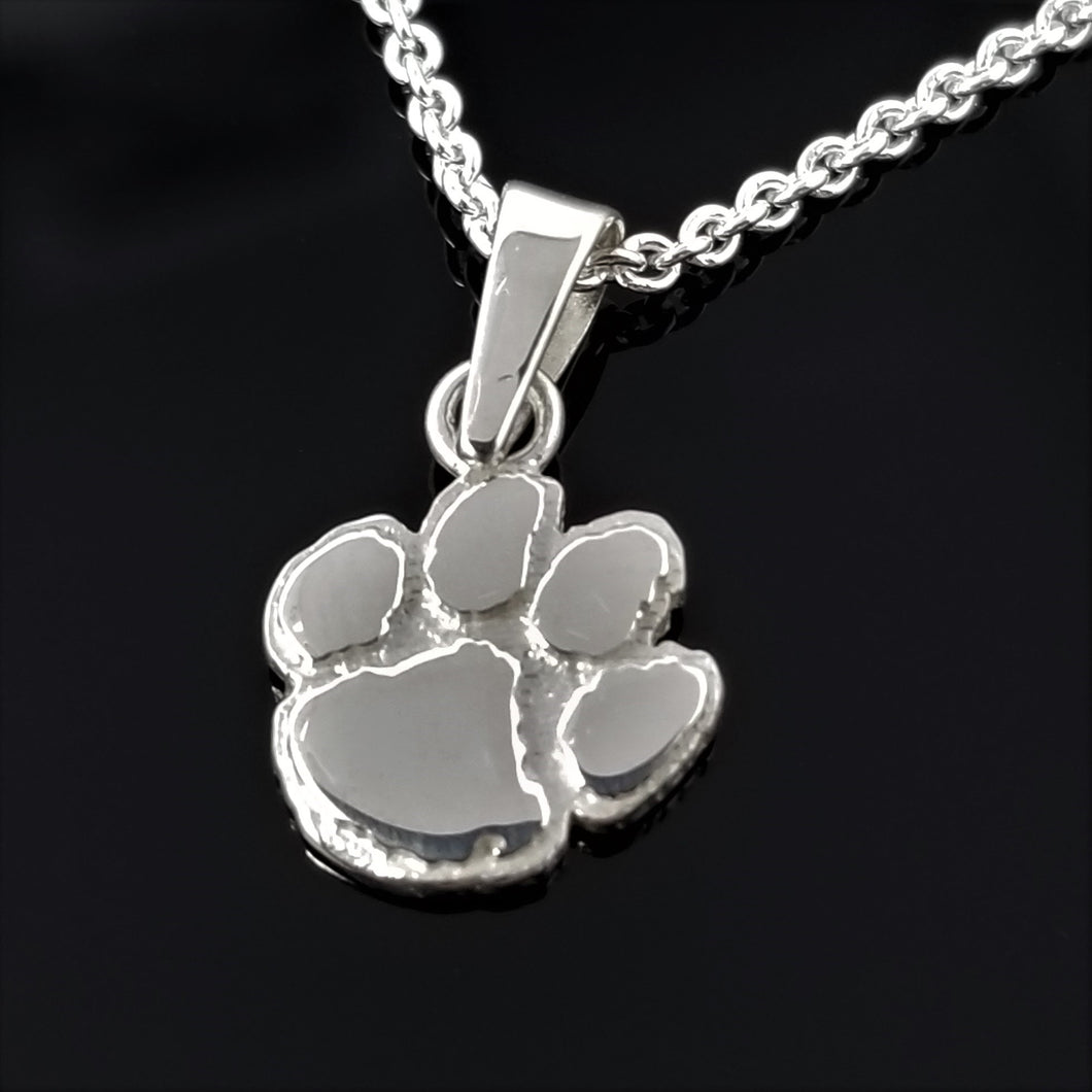 Clemson paw necklace on sale